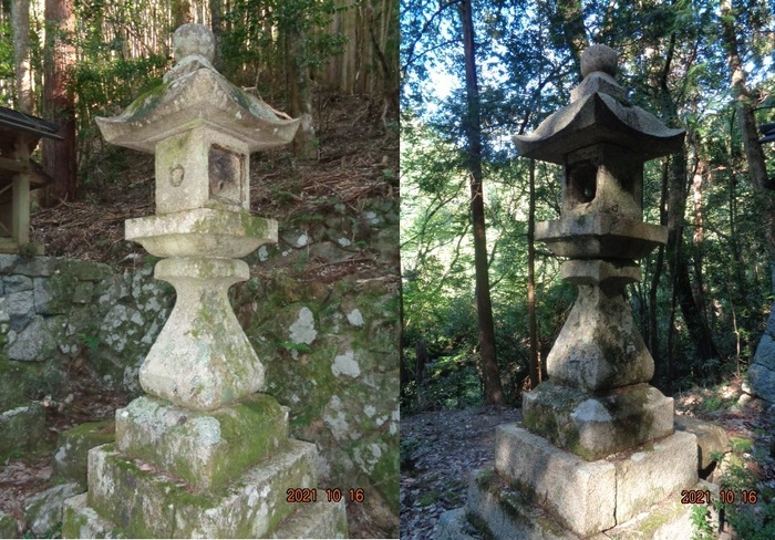 20211016 吉野滝畑春日神社 灯篭.jpg